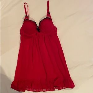 Red lingerie.SMALL